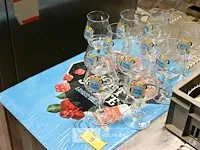 11x mort subit bierglazen en reklamebord 58x41 - afbeelding 1 van  2