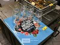 11x mort subit bierglazen en reklamebord 58x41 - afbeelding 2 van  2