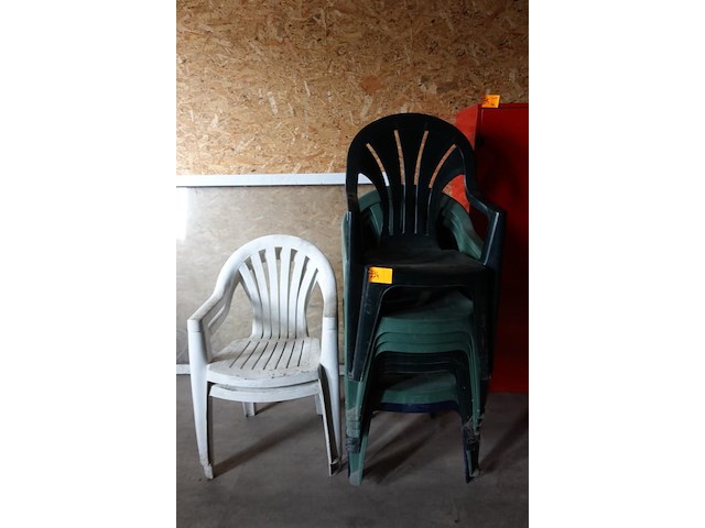 11x terrasstoel - afbeelding 1 van  2