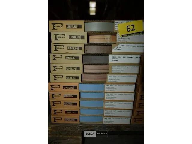11x unilin kantband voor keukenplaten, verschillende kleuren - afbeelding 1 van  2