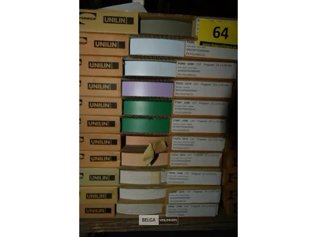 11x unilin kantband voor keukenplaten, verschillende kleuren - afbeelding 1 van  1