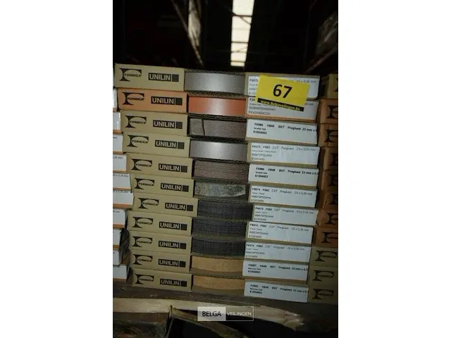 11x unilin kantband voor keukenplaten, verschillende kleuren - afbeelding 1 van  4