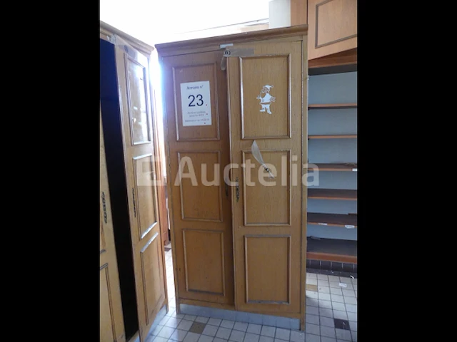 12 2-deurs eikenhouten opbergkasten - afbeelding 2 van  7