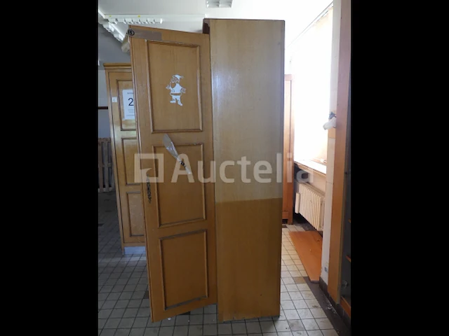 12 2-deurs eikenhouten opbergkasten - afbeelding 4 van  7