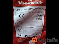12 bakstenen pallets wienerberger kristal wit - afbeelding 3 van  8