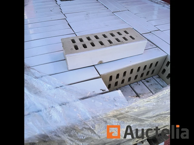 12 bakstenen pallets wienerberger kristal wit - afbeelding 6 van  8