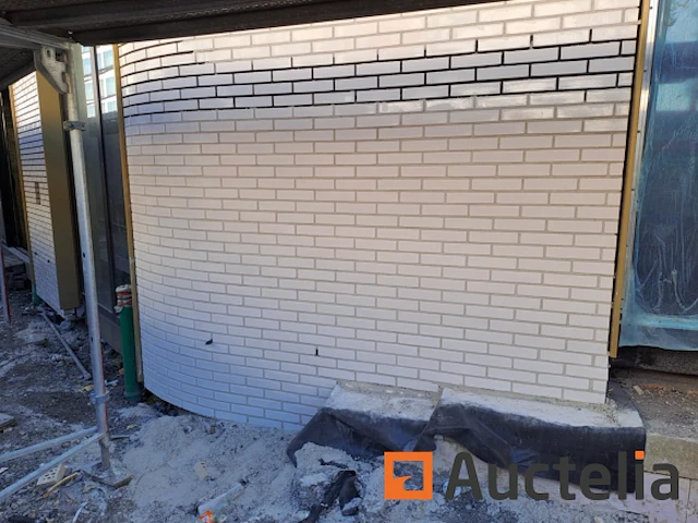 12 bakstenen pallets wienerberger kristal wit - afbeelding 7 van  8