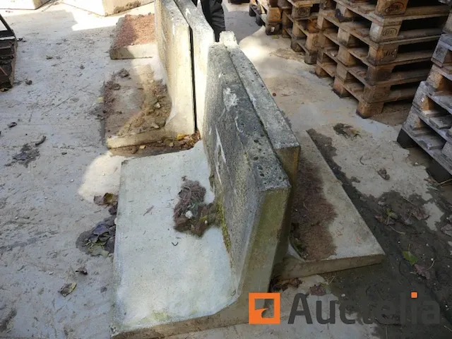 12 betonnen l steunelementen - afbeelding 1 van  19
