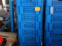 12 blauwe diepe stapelbakken - afbeelding 1 van  3