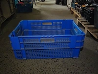 12 blauwe diepe stapelbakken - afbeelding 2 van  3