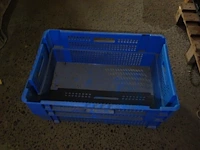 12 blauwe diepe stapelbakken - afbeelding 2 van  3