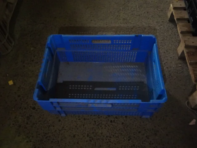 12 blauwe diepe stapelbakken - afbeelding 2 van  3