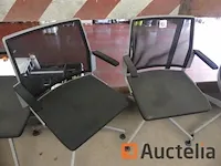 12 bureaustoelen - afbeelding 1 van  8