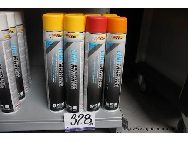 12 bussen zgn linemarker colormark - afbeelding 1 van  1