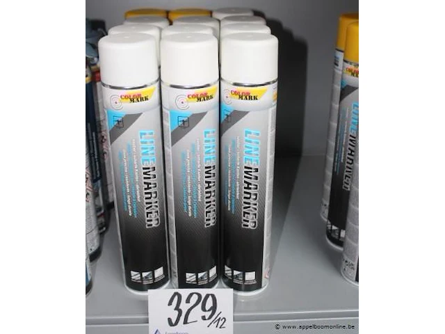 12 bussen zgn linemarker colormark - afbeelding 1 van  1