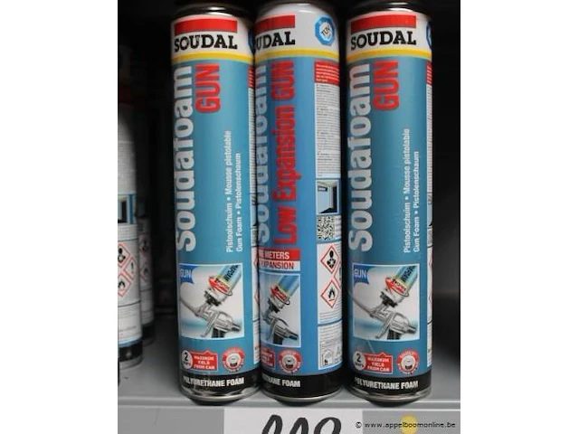 12 bussen zgn soudafoam soudal - afbeelding 1 van  1