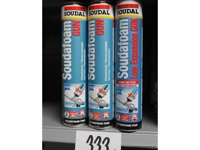 12 bussen zgn soudafoam soudal - afbeelding 1 van  1