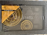 12 delige gatenboor set voor hout, kunststof, lichte metalen - afbeelding 1 van  4