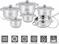12 delige kookpanset hg1241 - afbeelding 2 van  6