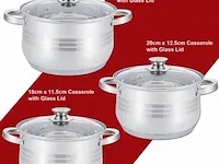12 delige kookpanset hg1241 - afbeelding 5 van  6