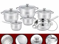 12 delige kookpanset hg1241 - afbeelding 6 van  6