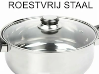 12-delige pannenset rvs - afbeelding 7 van  9