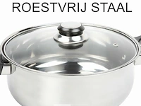 12-delige pannenset rvs - afbeelding 7 van  9