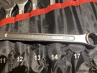 12 delige ring steeksleutelset stahlkaiser 6-22mm - afbeelding 4 van  4