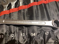 12 delige ring steeksleutelset stahlkaiser 6-22mm - afbeelding 4 van  4