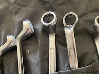 12 delige ringsleutelset 6-32mm in etui - afbeelding 3 van  4