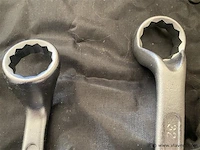 12 delige ringsleutelset 6-32mm in etui - afbeelding 4 van  4