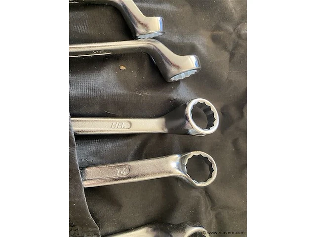12 delige ringsleutelset 6-32mm in etui - afbeelding 3 van  4