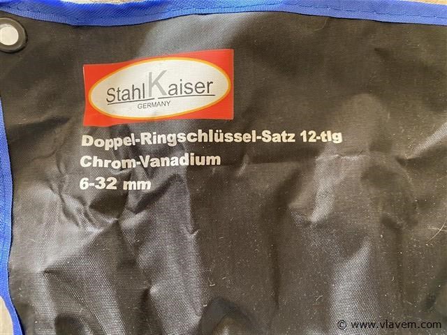 12 delige ringsleutelset 6-32mm in etui - afbeelding 2 van  4