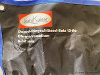 12 delige ringsleutelset 6-32mm in etui - afbeelding 2 van  4