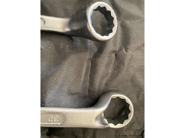 12 delige ringsleutelset 6-32mm in etui - afbeelding 4 van  4