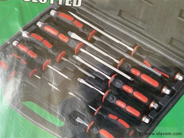 12 delige schroevendraaierset ph - afbeelding 3 van  3