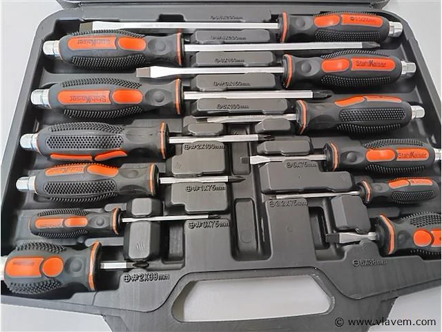 12 delige schroevendraaierset - afbeelding 2 van  5
