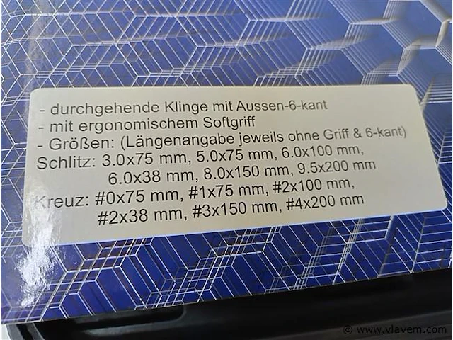 12 delige schroevendraaierset - afbeelding 3 van  5