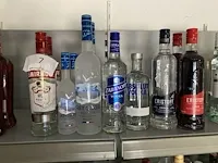 12 diverse flessen vodka