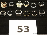 12 diverse ringen - afbeelding 1 van  4