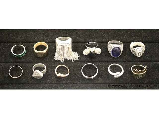 12 diverse ringen - afbeelding 2 van  4