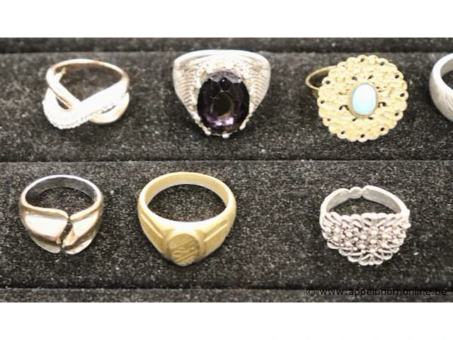 12 diverse ringen - afbeelding 2 van  4