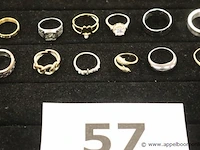 12 diverse ringen - afbeelding 1 van  4