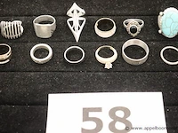 12 diverse ringen - afbeelding 1 van  4