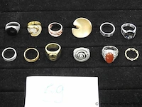 12 diverse ringen - afbeelding 1 van  3