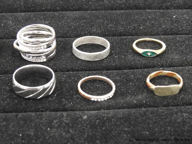 12 diverse ringen - afbeelding 4 van  4