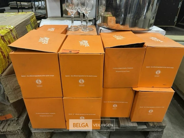 12 dozen aperol spritz glazen - afbeelding 2 van  4