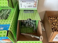 12 dozen hardhoutschroeven; bouten; spanstift - afbeelding 4 van  10
