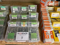 12 dozen houtbouten; stormnagel; gipsplaatstift - afbeelding 1 van  7