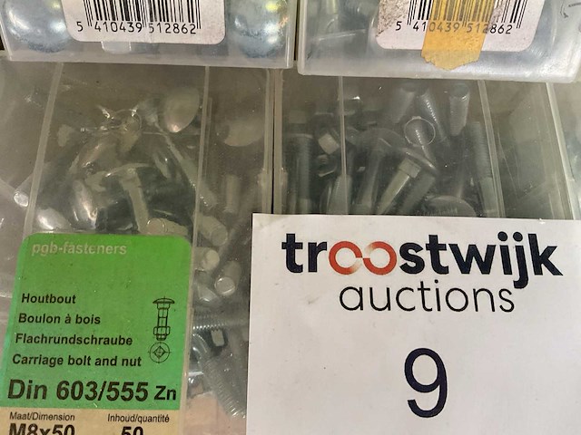 12 dozen houtbouten; stormnagel; gipsplaatstift - afbeelding 2 van  7